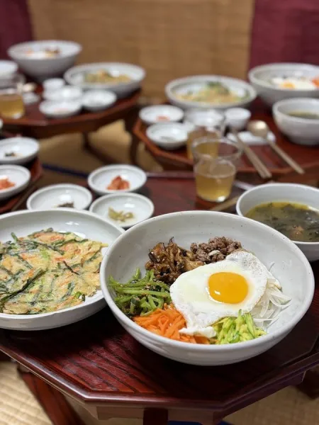 Korean Cooking Class Bapsang in Busan